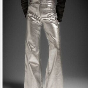 Silver Metallic Pants (LAAGAM)